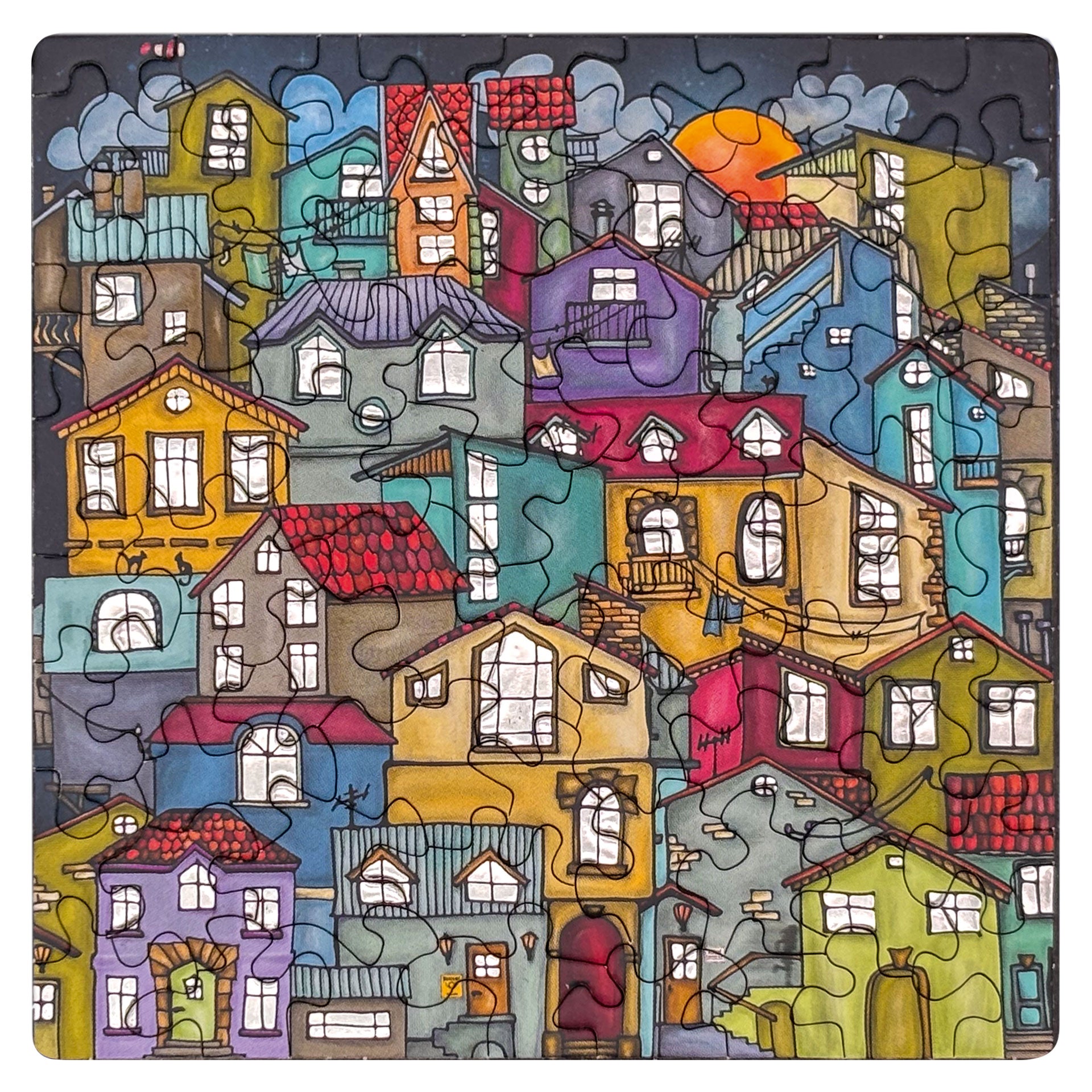 Puzzle Q "Silber 4"