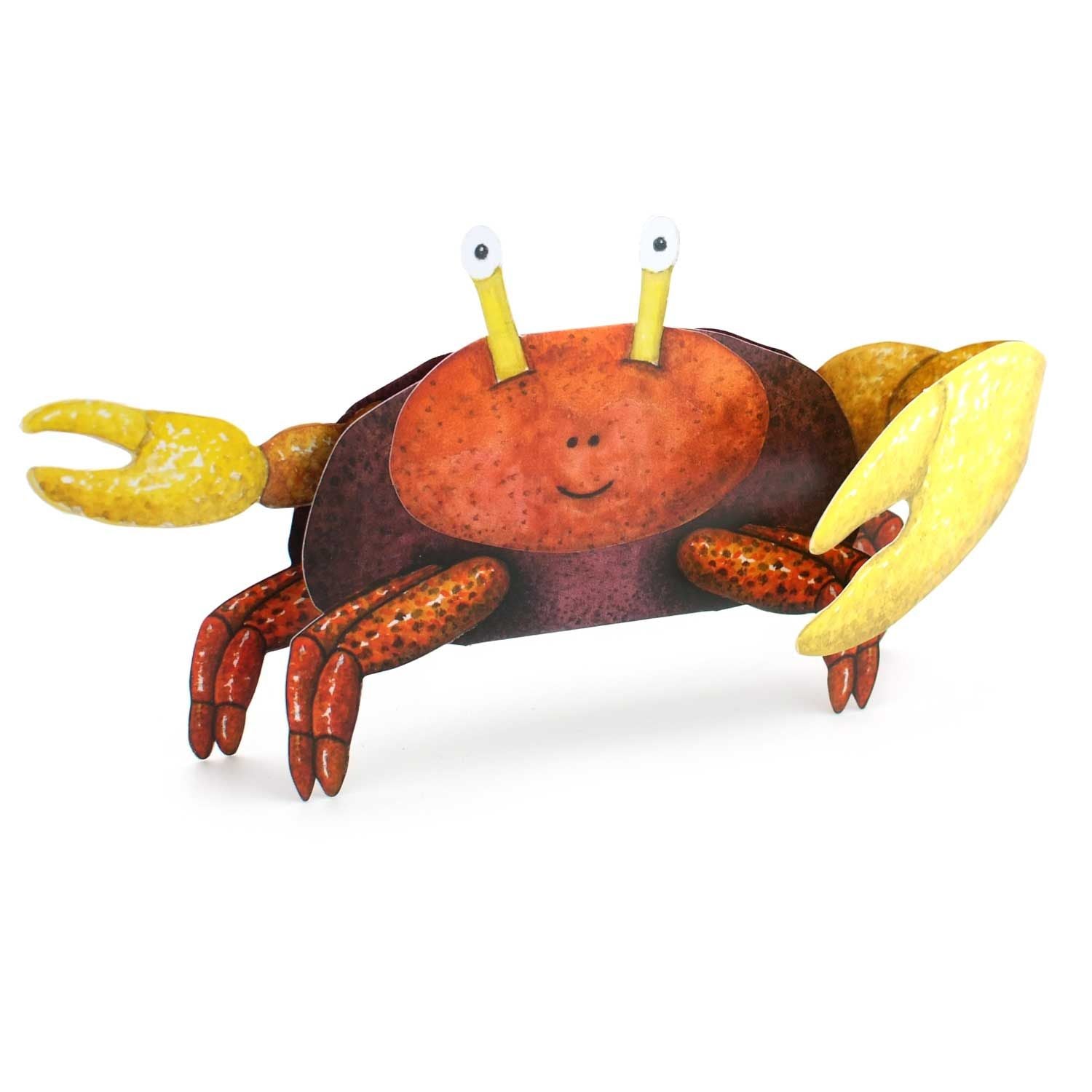Carte pliante animaux 3D "Cancer"