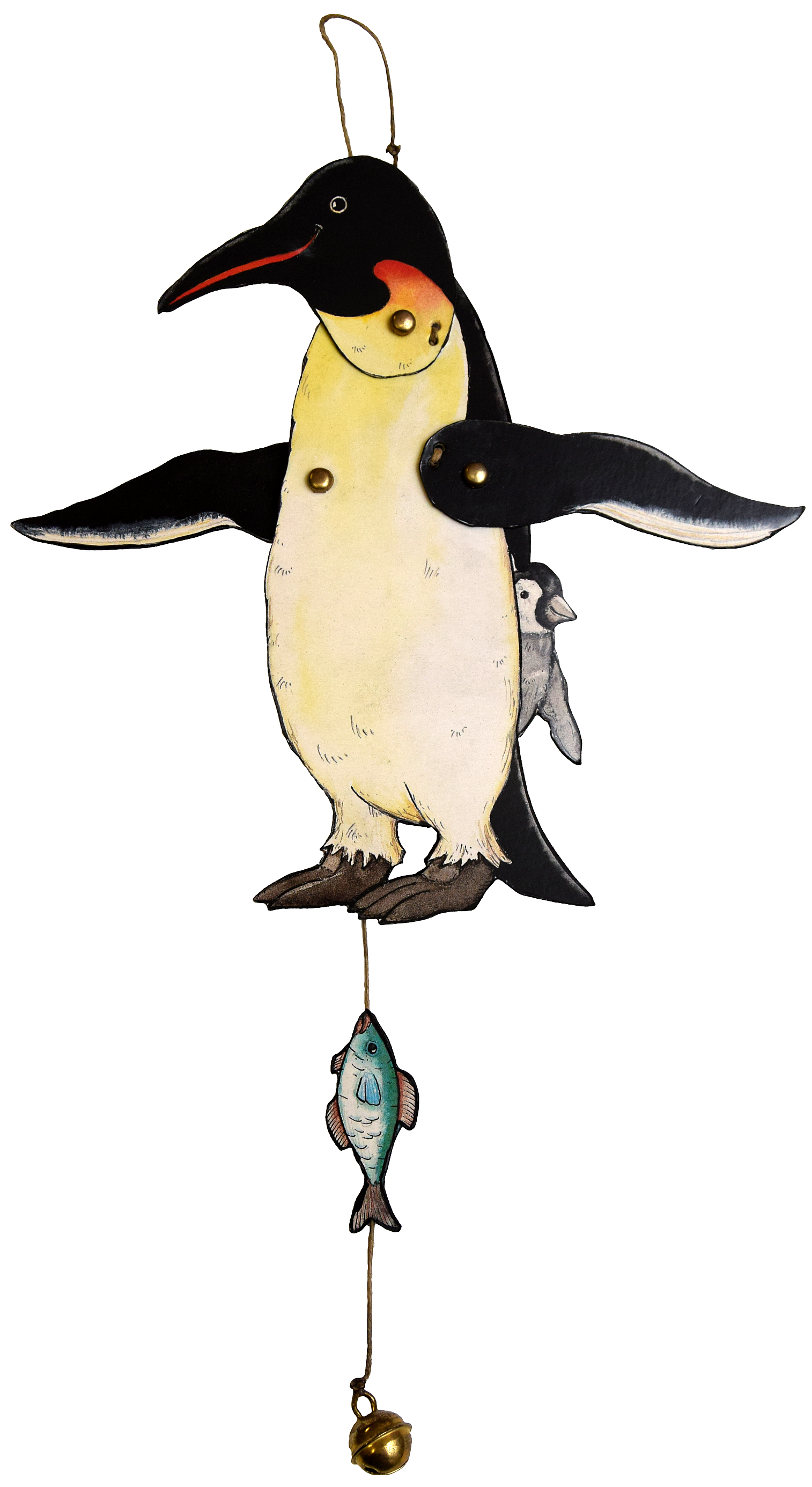 Feuille de bricolage pingouin
