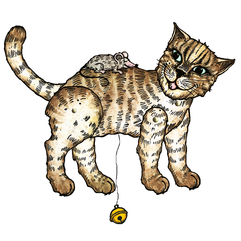 Feuille de bricolage chat