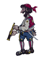 Fiche de bricolage Pirate
