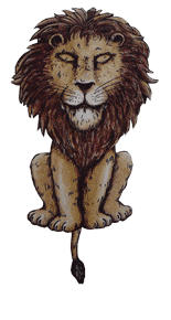 Feuille de bricolage lion
