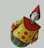 Fiche bricolage clown debout