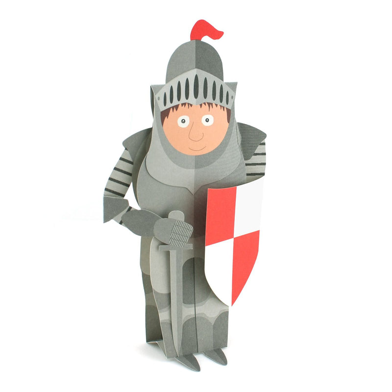 3D Typkarte "Ritter"
