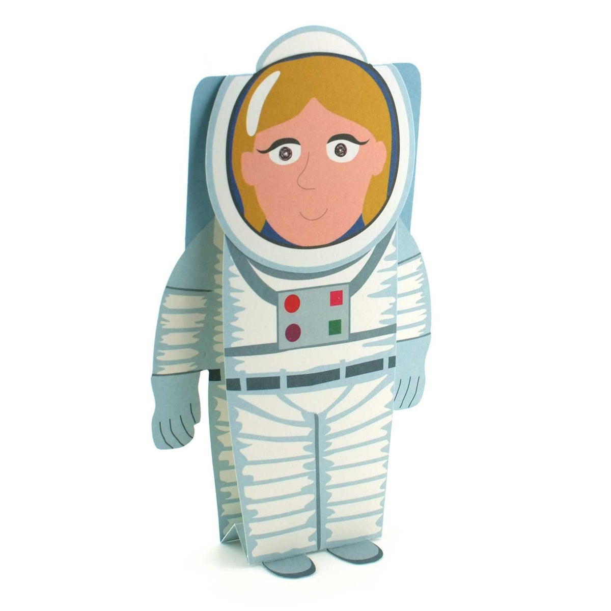 Carte type 3D "Astronaute"