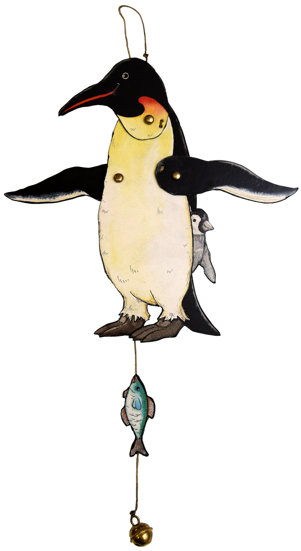 Bastelbogen Pinguin