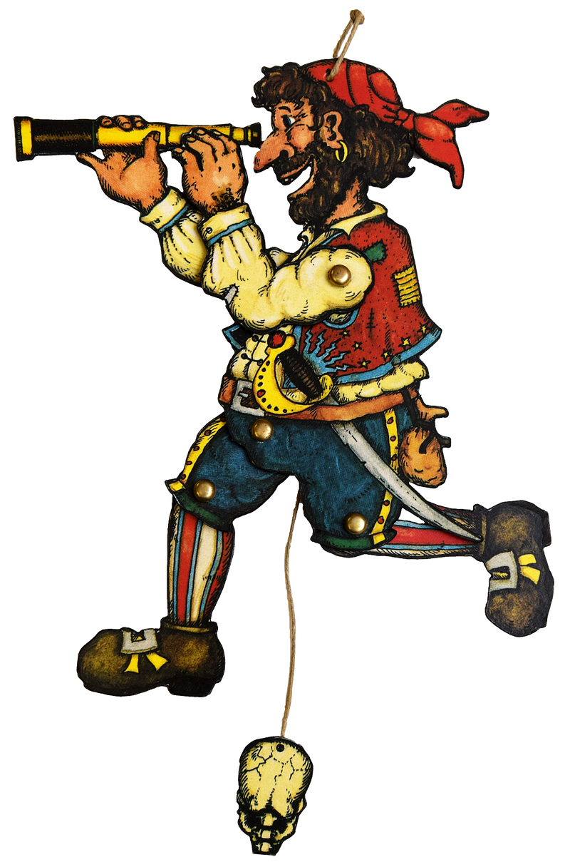 Bastelbogen Pirate